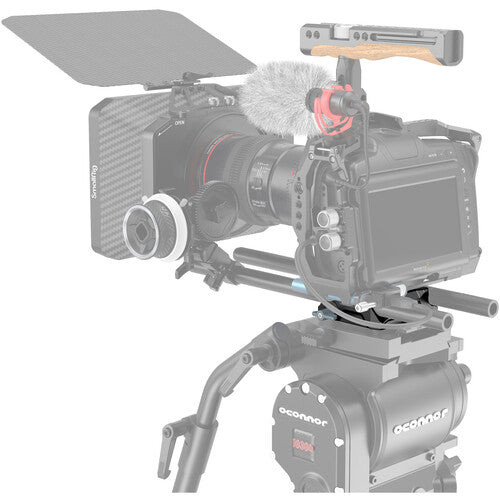 SmallRig Universal Camera Baseplate with 15mm LWS Rod Clamp