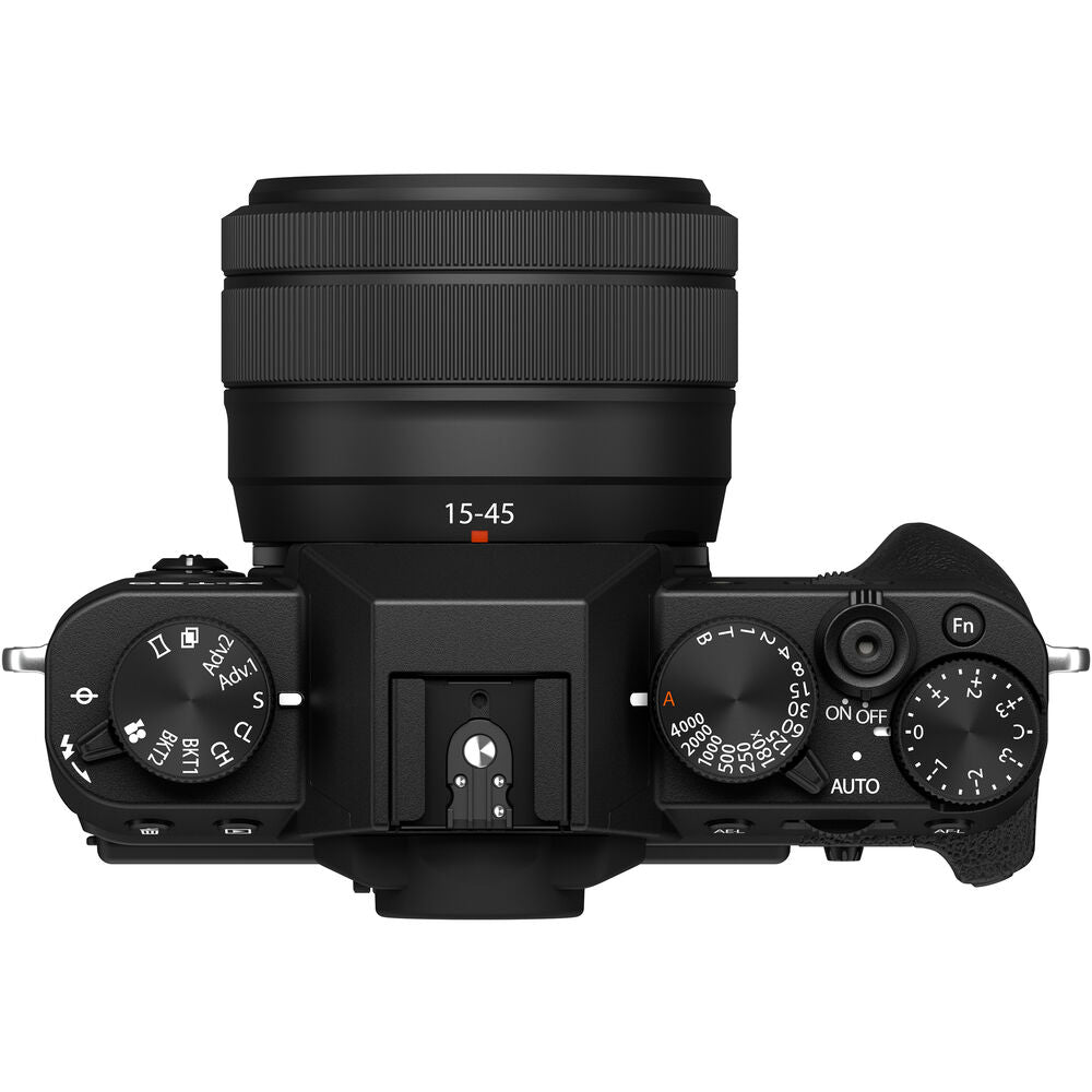 FUJIFILM X-T30 II Mirrorless Digital Camera with 15-45mm Lens - Black