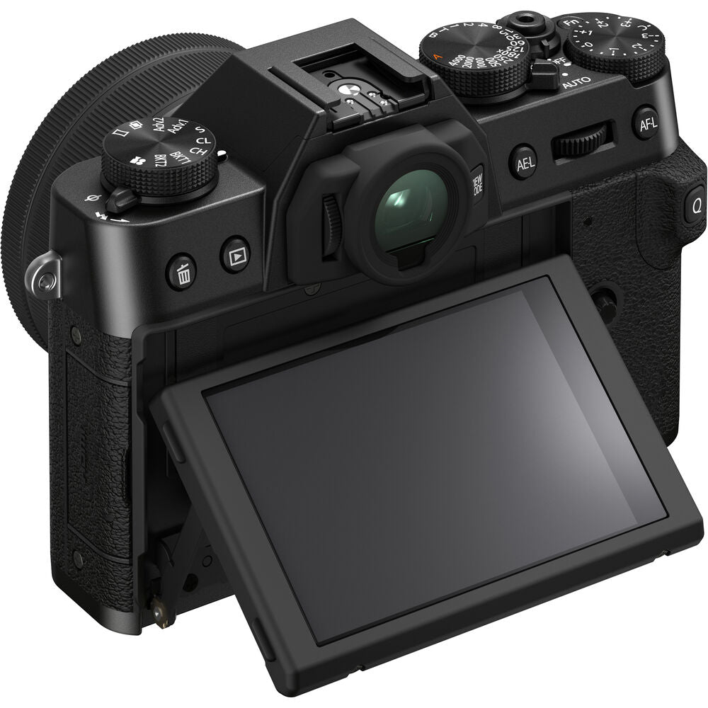 FUJIFILM X-T30 II Mirrorless Digital Camera with 15-45mm Lens - Black