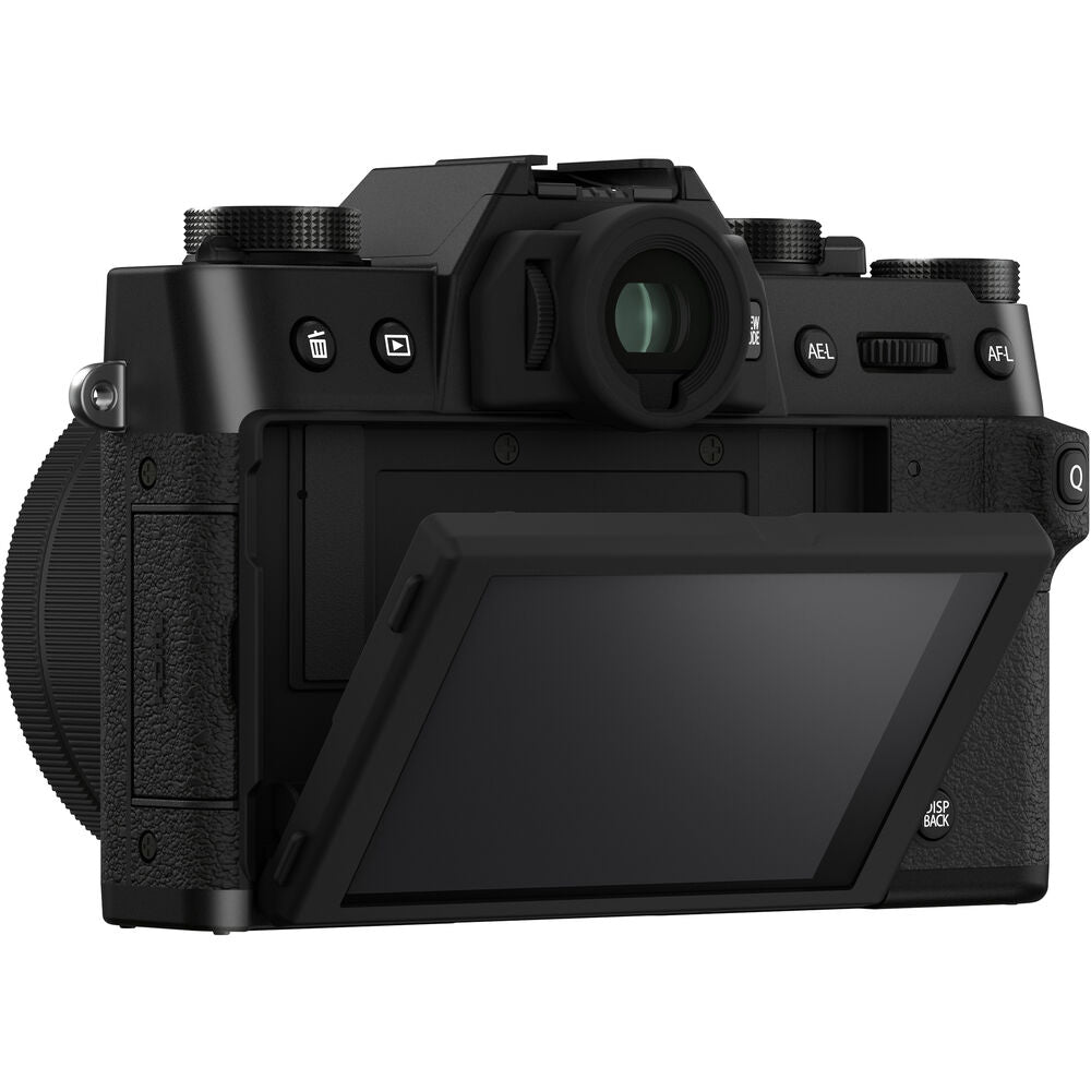 FUJIFILM X-T30 II Mirrorless Digital Camera with 15-45mm Lens - Black