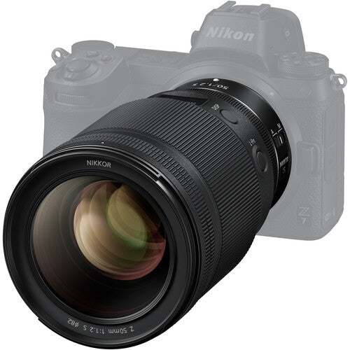 Nikon NIKKOR Z 50mm f/1.2 S Lens (Nikon Z) Package