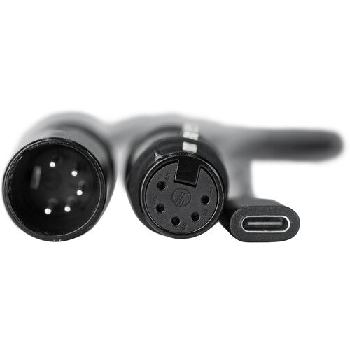 Nanlite USB Type-C to DMX Cable for PavoBulb and PixelTube (10")