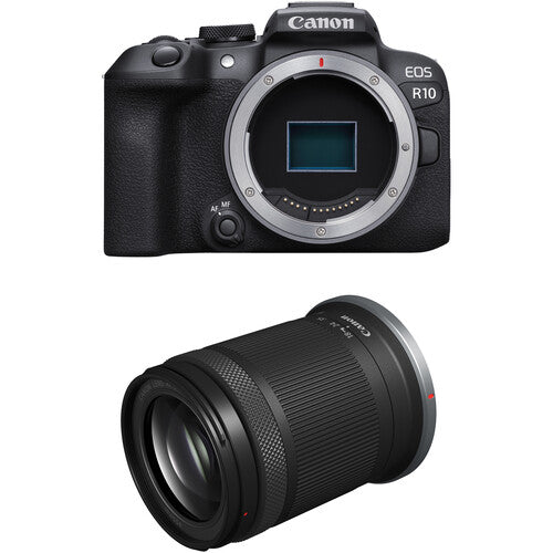 Canon EOS R10 Mirrorless Camera with 18-150mm Lens and RF 75-300mm f/4-5.6 Lens (Canon RF)