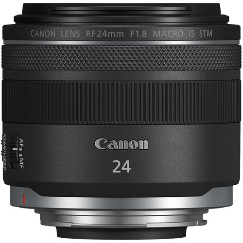 Canon RF 24mm f/1.8 Macro IS STM Lens (Canon RF) Package