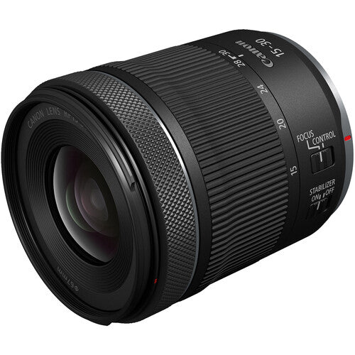 Canon RF 15-30mm f/4.5-6.3 IS STM Lens (Canon RF) Package