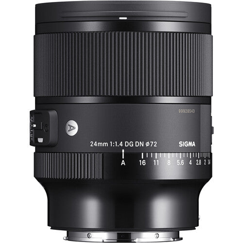Sigma 24mm f/1.4 DG DN Art Lens (Sony E) Package