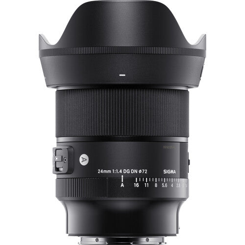 Sigma 24mm f/1.4 DG DN Art Lens (Sony E) Package
