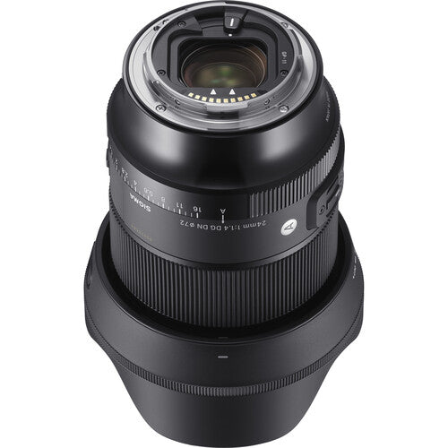 Sigma 24mm f/1.4 DG DN Art Lens (Sony E) Package