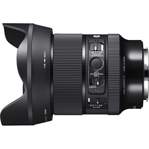 Sigma 24mm f/1.4 DG DN Art Lens (Sony E) Package