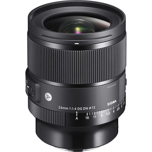 Sigma 24mm f/1.4 DG DN Art Lens (Sony E) Package