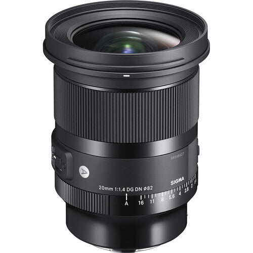 Sigma 20mm f/1.4 DG DN Art Lens (Sony E) Package