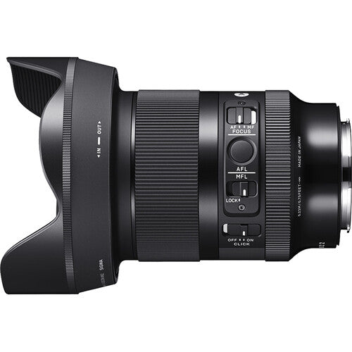 Sigma 20mm f/1.4 DG DN Art Lens (Sony E) Package