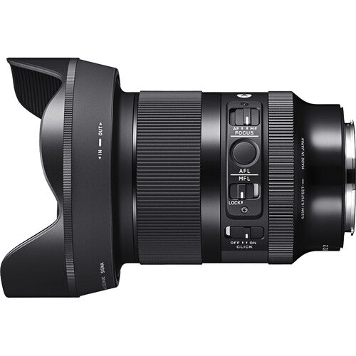Sigma 20mm f/1.4 DG DN Art Lens (Sony E) Package