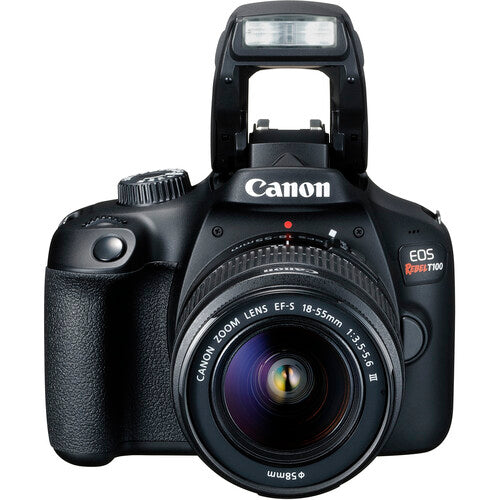 Canon EOS Rebel T100 DSLR Camera with 18-55mm Lens Package