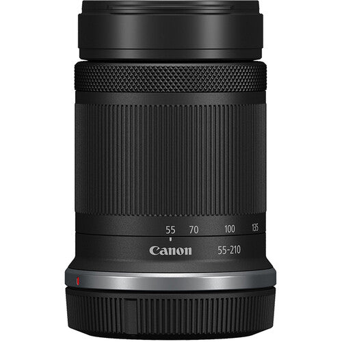 Canon EOS R50 Mirrorless Camera with 18-45mm and 55-210mm Lenses (Black)