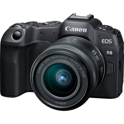 Canon EOS R8 Mirrorless Camera Content Creator Kit Package