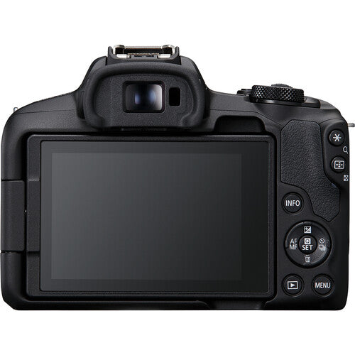 Canon EOS R50 Mirrorless Camera with 18-45mm Lens and RF 75-300mm f/4-5.6 Lens (Canon RF) (Black)