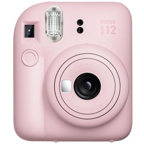 FUJIFILM INSTAX MINI 12 Instant Film Camera (Blossom Pink) Package