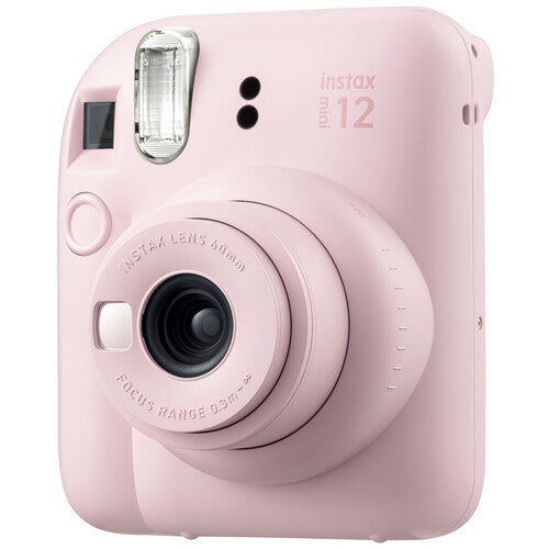 FUJIFILM INSTAX MINI 12 Instant Film Camera (Blossom Pink) Package