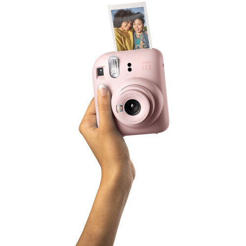 FUJIFILM INSTAX MINI 12 Instant Film Camera (Blossom Pink) Package