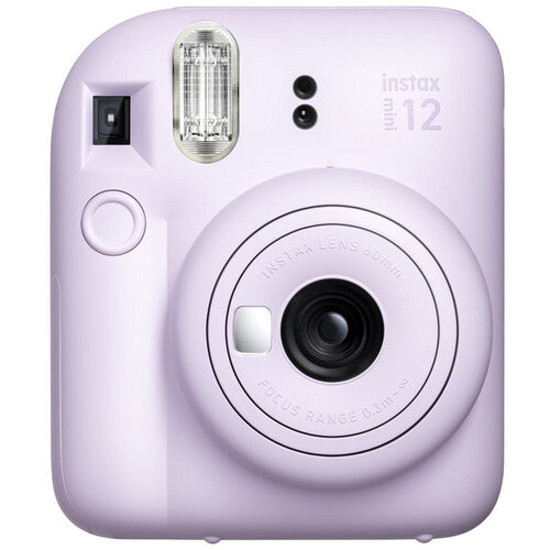 FUJIFILM INSTAX MINI 12 Instant Film Camera (Lilac Purple) Package