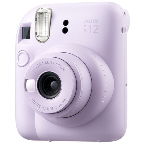 FUJIFILM INSTAX MINI 12 Instant Film Camera (Lilac Purple) Package