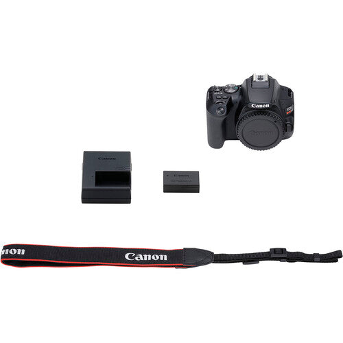 Canon EOS Rebel SL3 DSLR Camera (Black, Body Only) Package