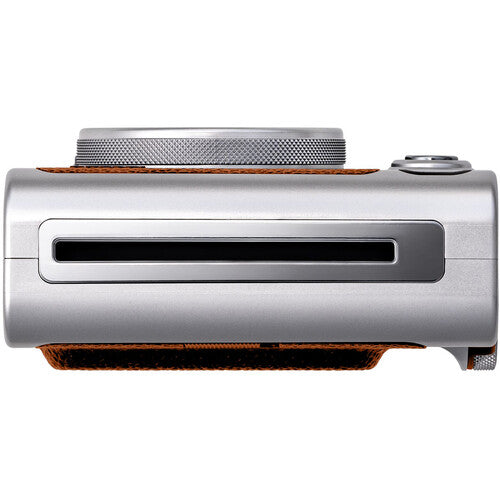 FUJIFILM INSTAX MINI EVO Hybrid Instant Camera (Brown) Package