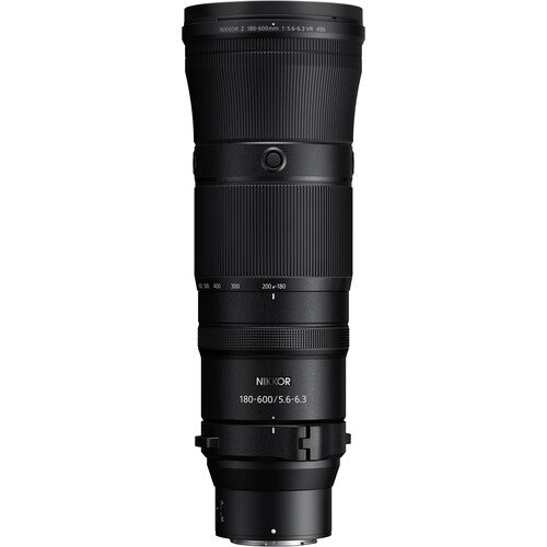 Nikon NIKKOR Z 180-600mm f/5.6-6.3 VR Lens (Nikon Z) Package