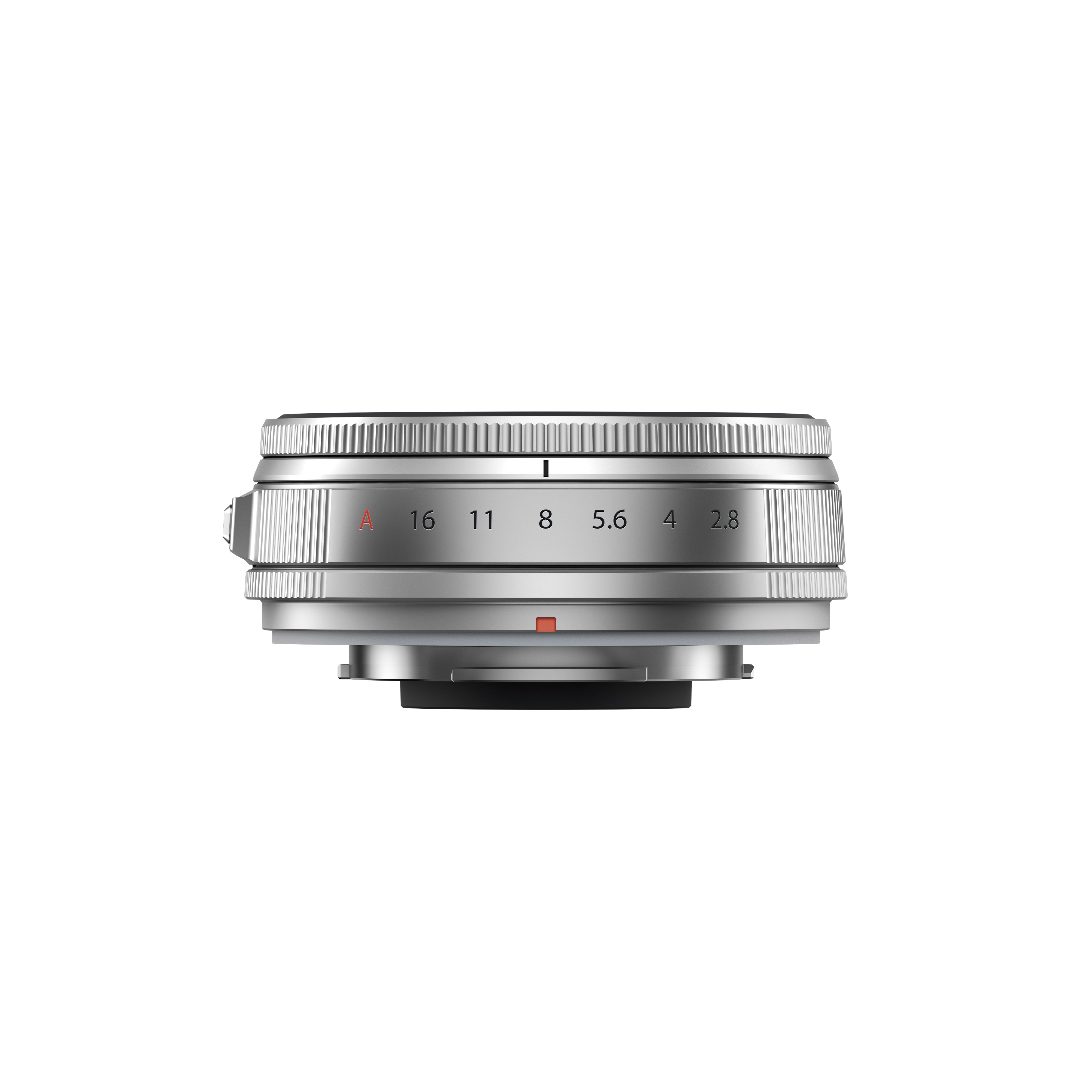 FUJIFILM XF 23mm f/2.8 R WR Pancake Lens (FUJIFILM X, Silver)