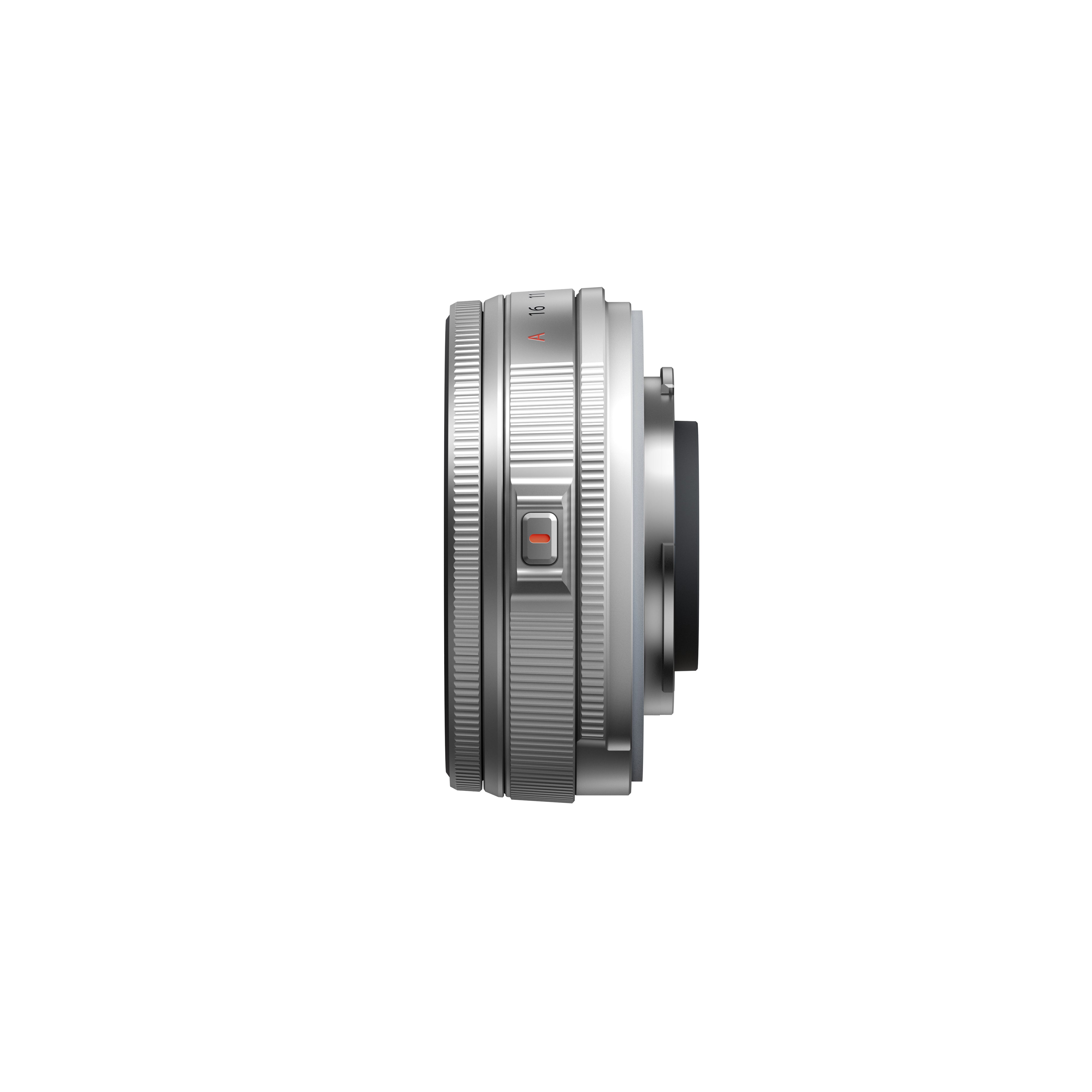 FUJIFILM XF 23mm f/2.8 R WR Pancake Lens (FUJIFILM X, Silver)
