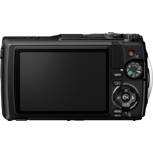 OM SYSTEM Tough TG-7 Digital Camera (Black) Package