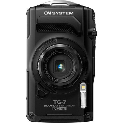 OM SYSTEM Tough TG-7 Digital Camera (Black) Package