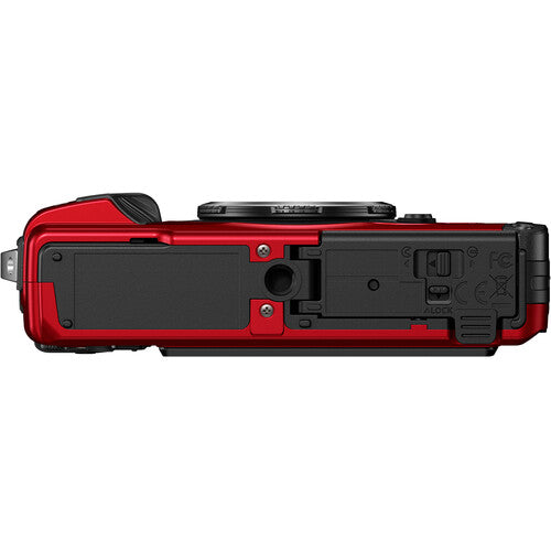 OM SYSTEM Tough TG-7 Digital Camera (Red) Package