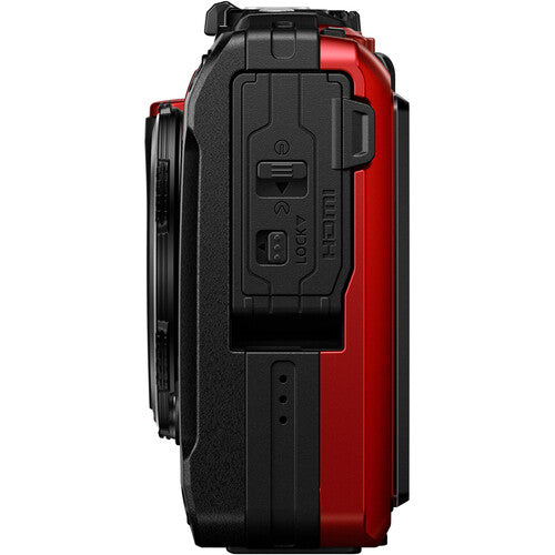 OM SYSTEM Tough TG-7 Digital Camera (Red) Package