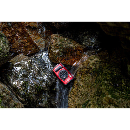 OM SYSTEM Tough TG-7 Digital Camera (Red) Package