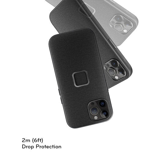 Peak Design Everyday Fabric Case for iPhone 15 Pro Max (Charcoal)