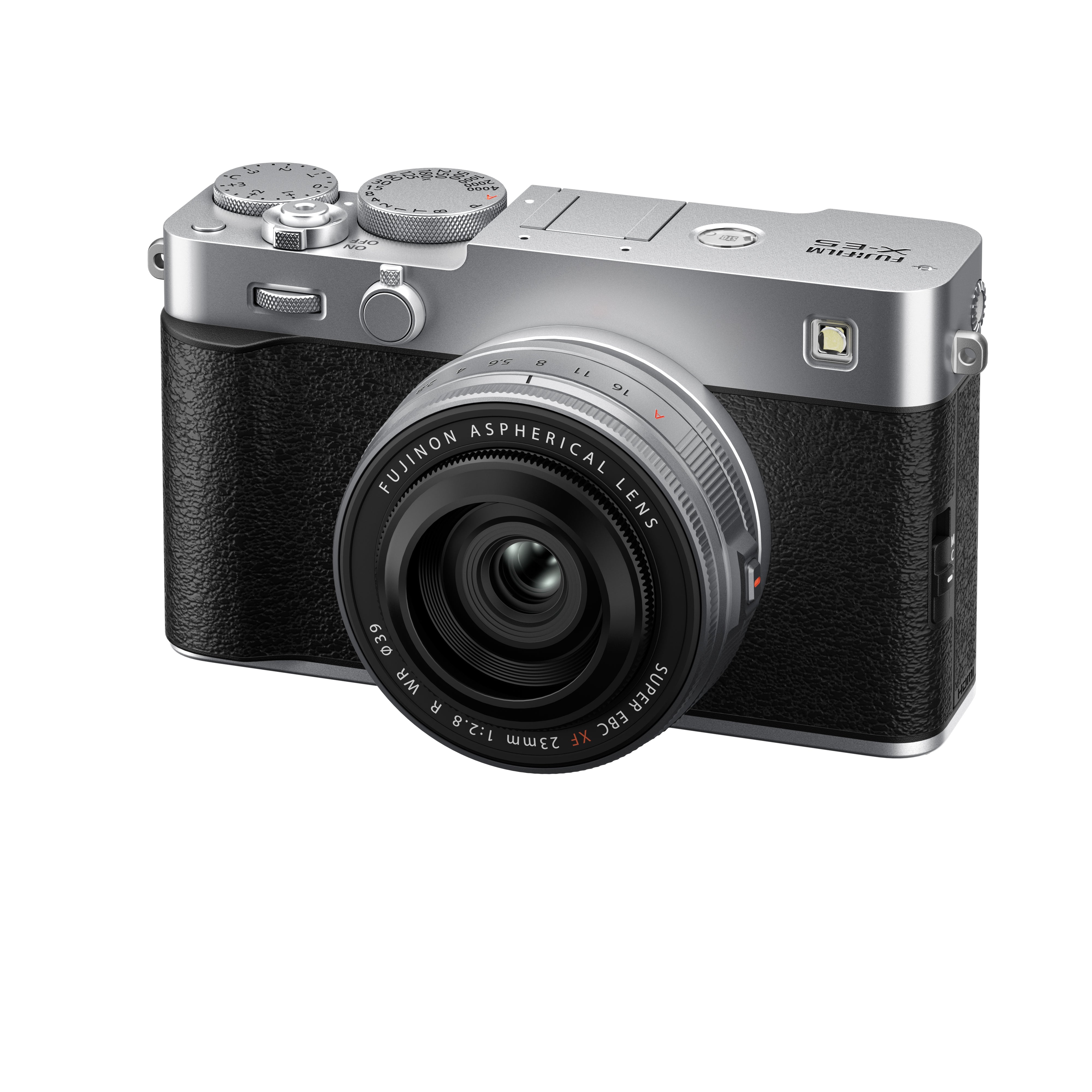 FUJIFILM X-E5 WITH XF 23MM F/2.8 R WR SILVER KIT