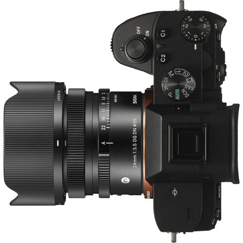 Sigma 24mm f/3.5 DG DN Contemporary Lens (L-Mount) Package