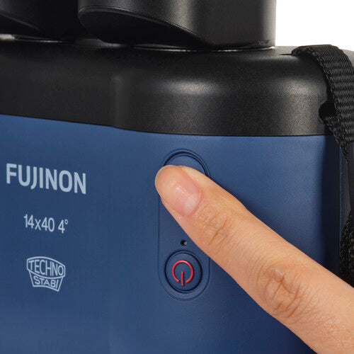 Fujinon 14x40 TSX1440 Techno-Stabi Image-Stabilized Binoculars (Navy Blue)