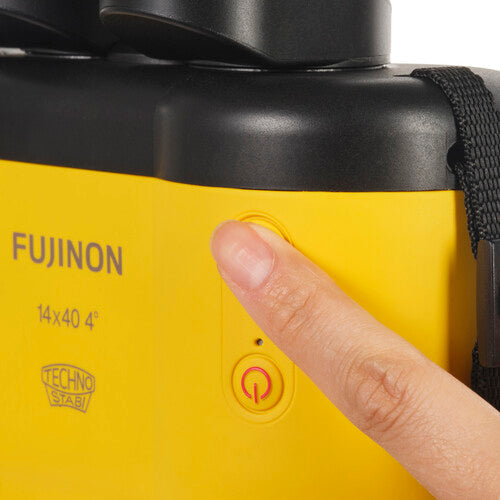 Fujinon 14x40 TSX1440 Techno-Stabi Image-Stabilized Binoculars (Yellow)