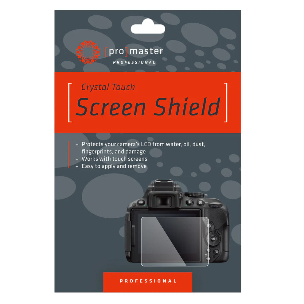 ProMaster Crystal Touch Screen Shield -Panasonic DCG9 GX85 GX80 GX7MKII G85 LX15 LX10, S5 II