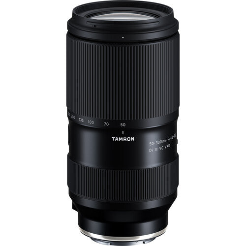 Tamron 50-300mm f/4.5-6.3 Di III VC VXD Lens for Sony E Package