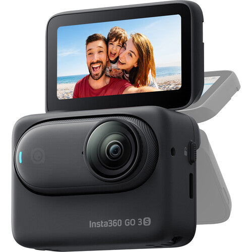 Insta360 GO 3S Action Camera Standard Bundle (64GB, Midnight Black)