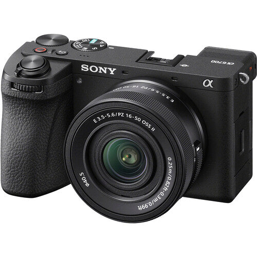 Sony E PZ 16-50mm f/3.5-5.6 OSS II Lens (Sony E, Black) Package