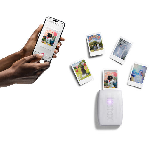 Fujifilm INSTAX MINI LINK 3 Smartphone Printer Clay White