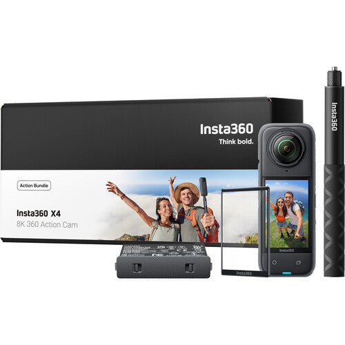 Insta360 X4 360° 8K Camera Action Kit