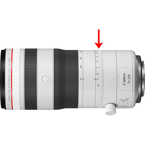 Canon RF 70-200mm f/2.8L IS USM Z Lens - WHITE