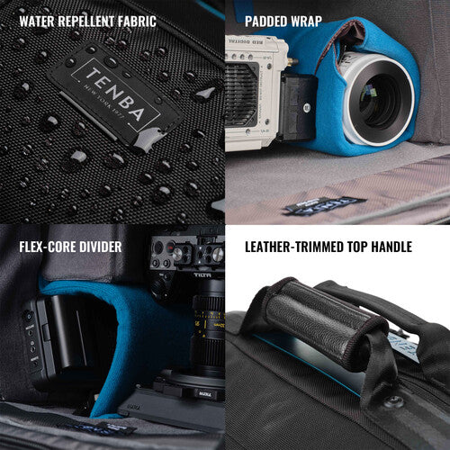 Tenba Cineluxe V2 Shoulder Bag 16 (Black, 18L)