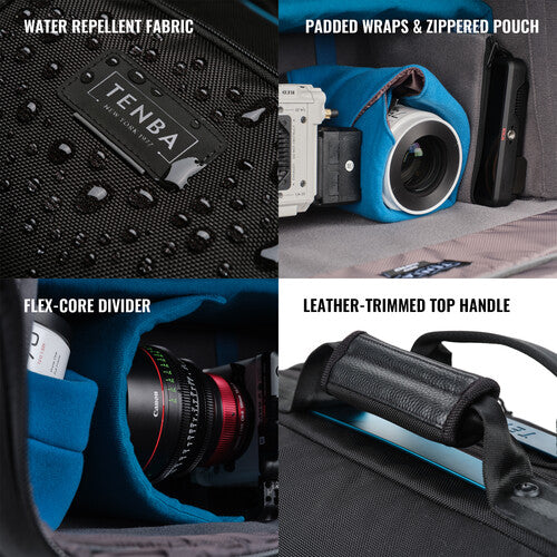 Tenba Cineluxe V2 Shoulder Bag 24 (Black, 52L)